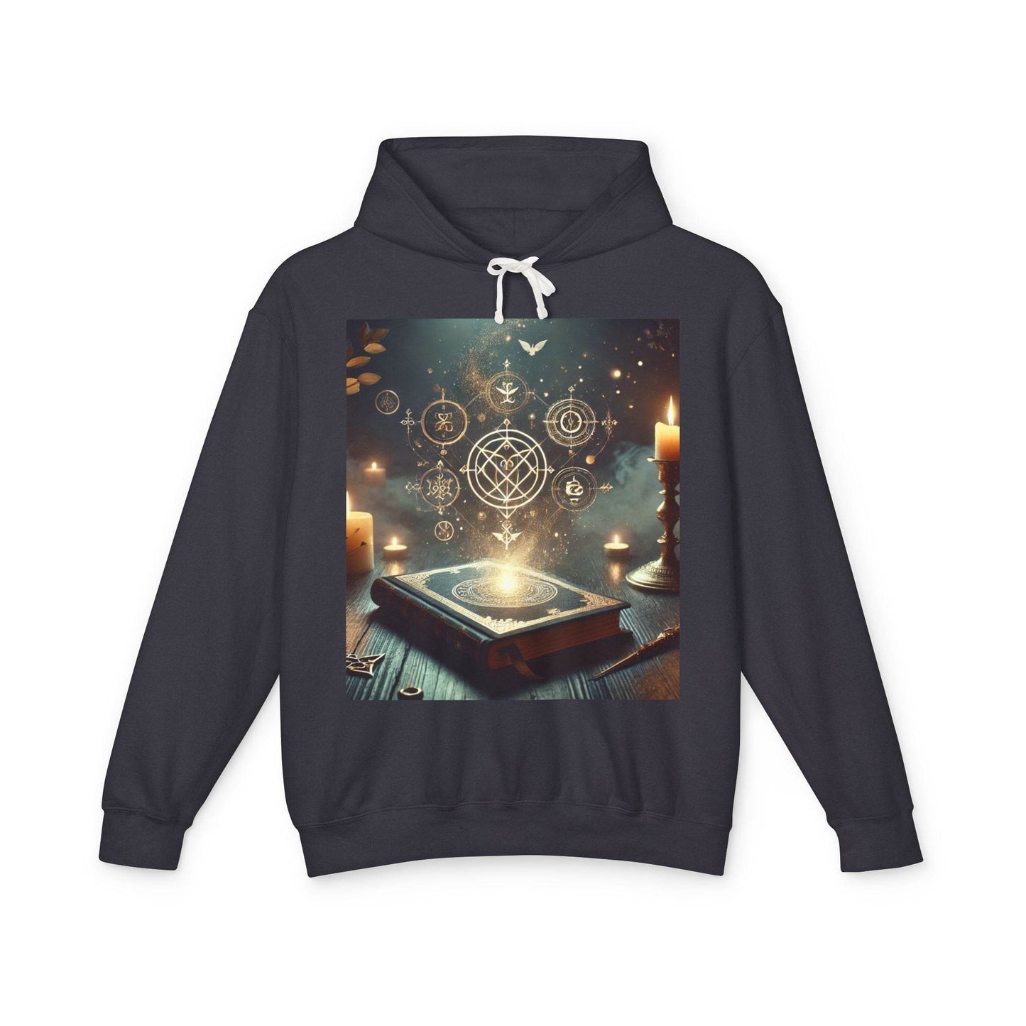 Mystical Magic Unisex Lightweight Hooded Sweatshirt - Kim Bock Books LLC