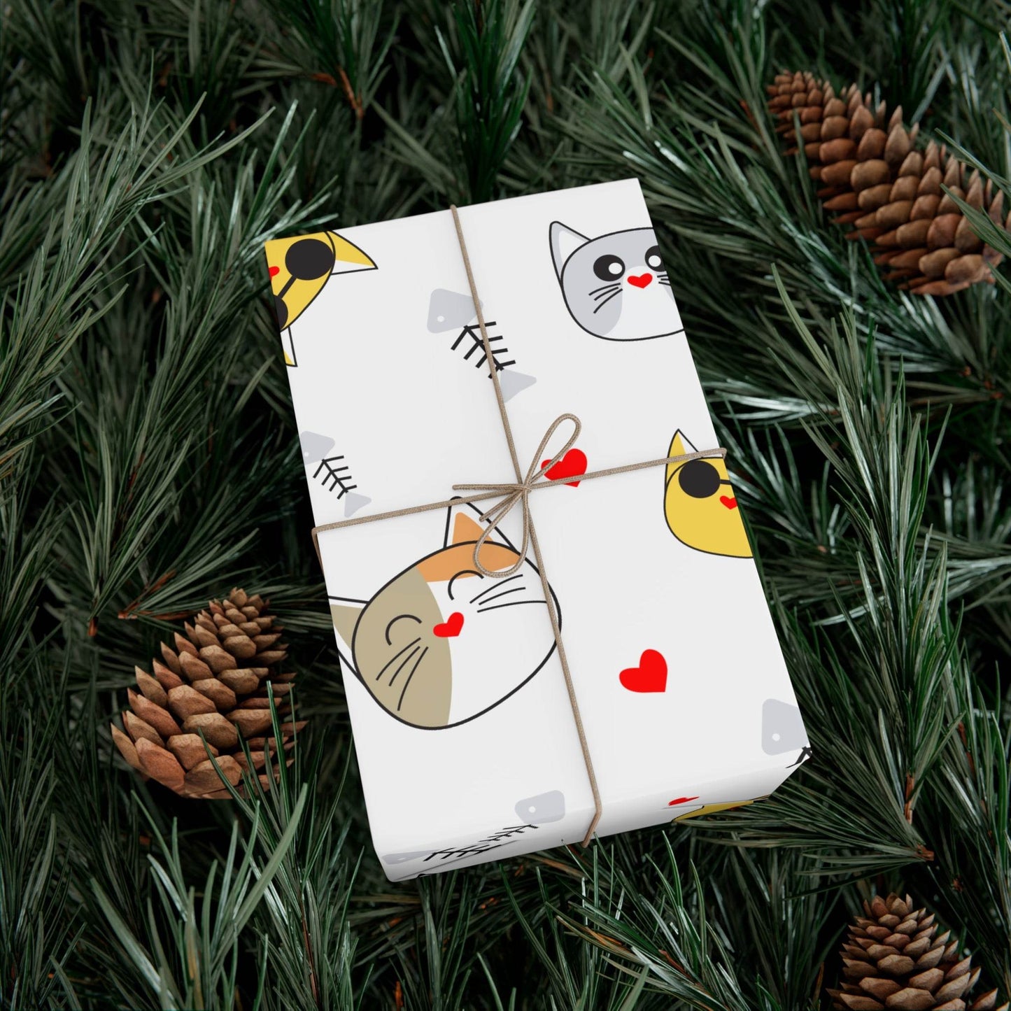 Cute Cat-themed Gift Wrap Paper - Perfect for Pet Lovers & Celebrations - Kim Bock Books LLC