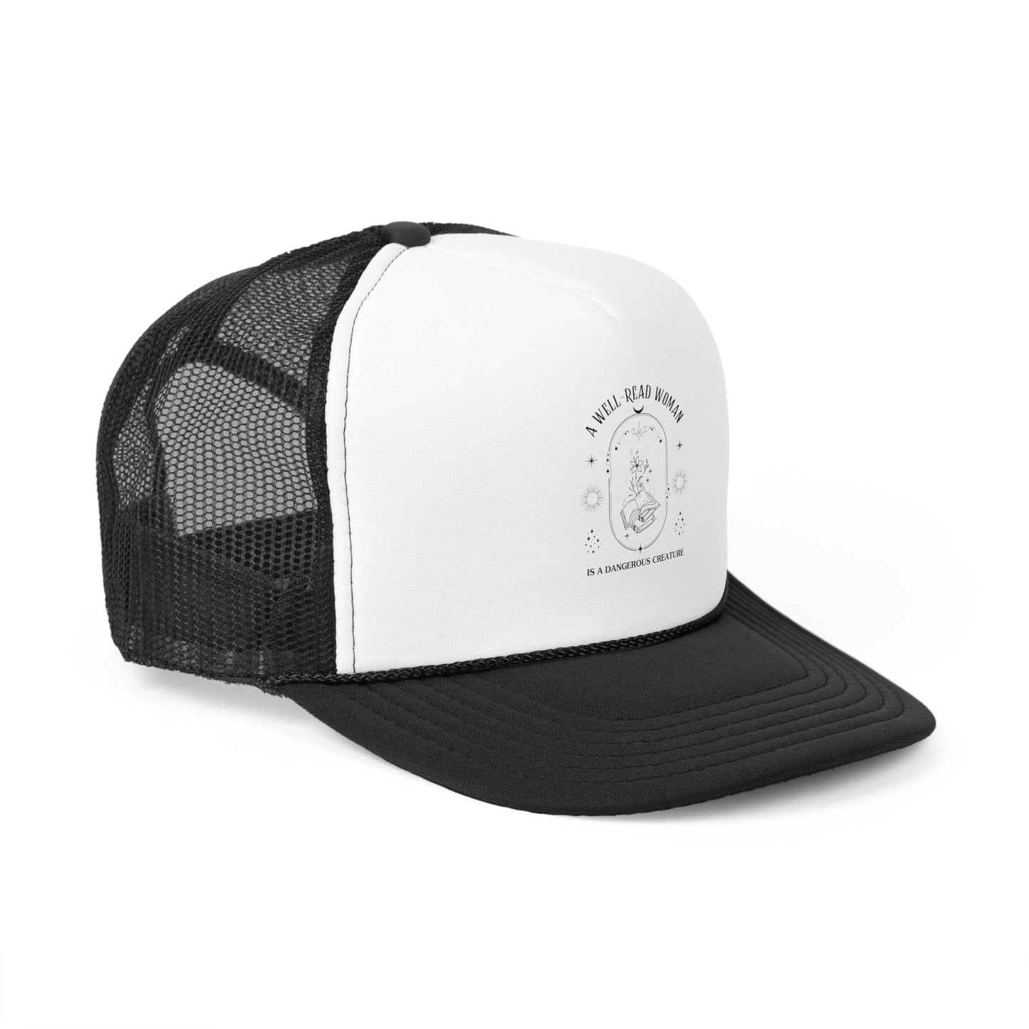 A Well-Read Woman Trucker Cap - Creative Inspiration for Book Lovers - Kim Bock Books LLC