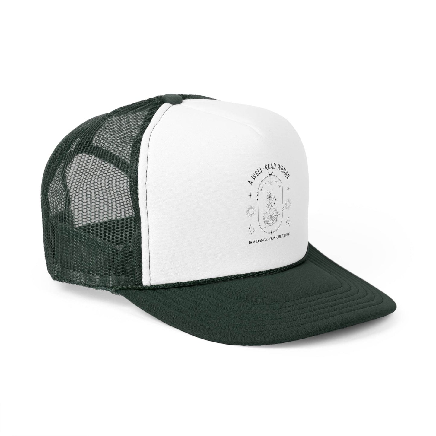 A Well-Read Woman Trucker Cap - Creative Inspiration for Book Lovers - Kim Bock Books LLC