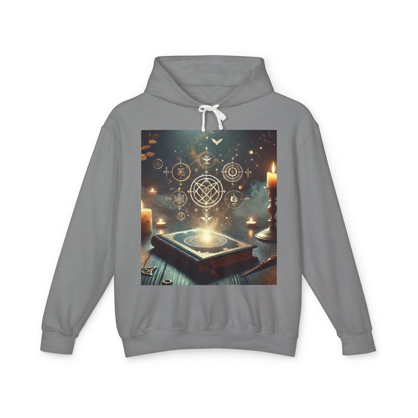 Mystical Magic Unisex Lightweight Hooded Sweatshirt - Kim Bock Books LLC