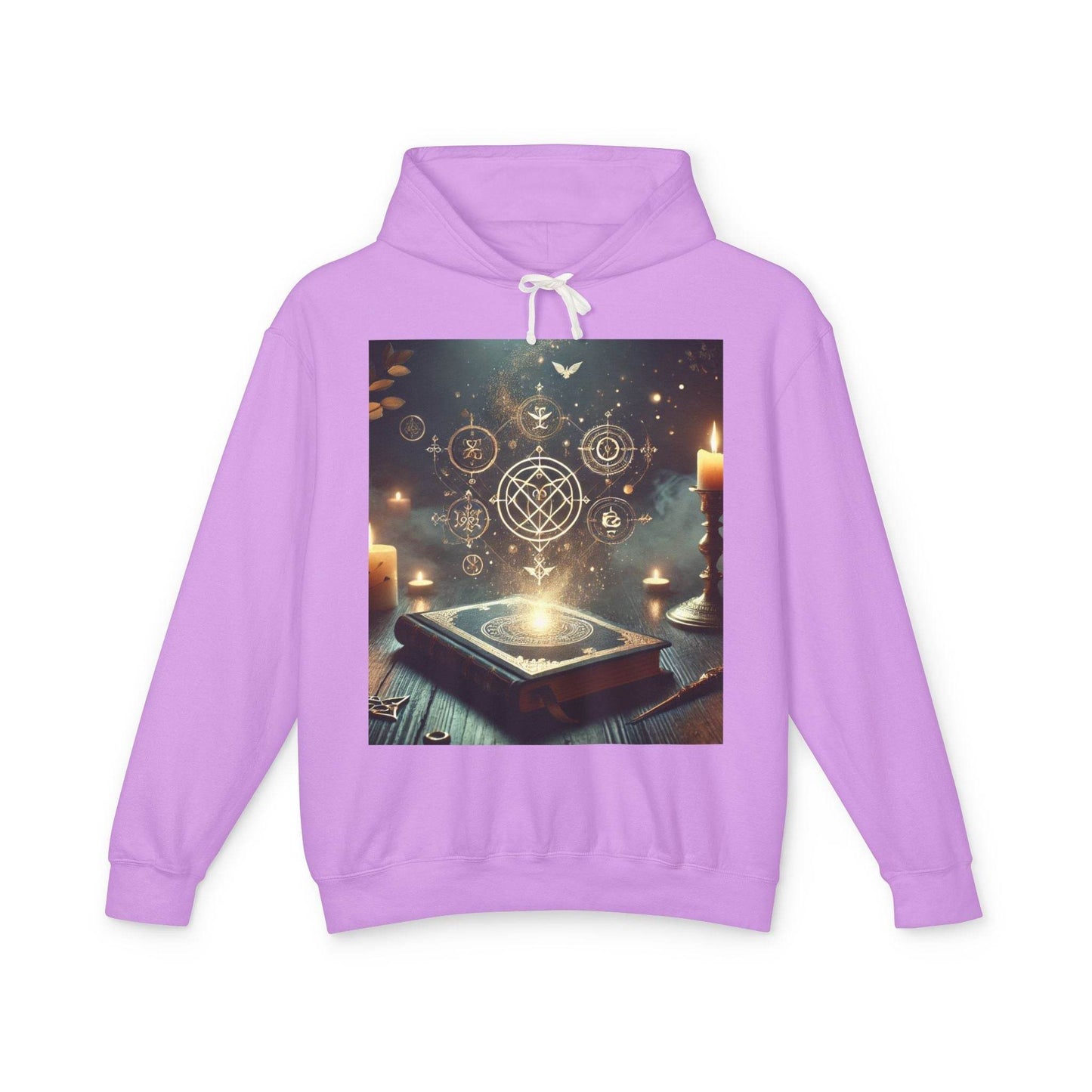 Mystical Magic Unisex Lightweight Hooded Sweatshirt - Kim Bock Books LLC