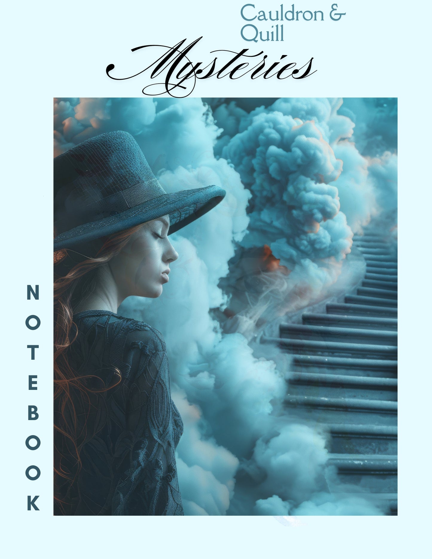 Downloadable Witchy Lined Notebook of 100 Pages