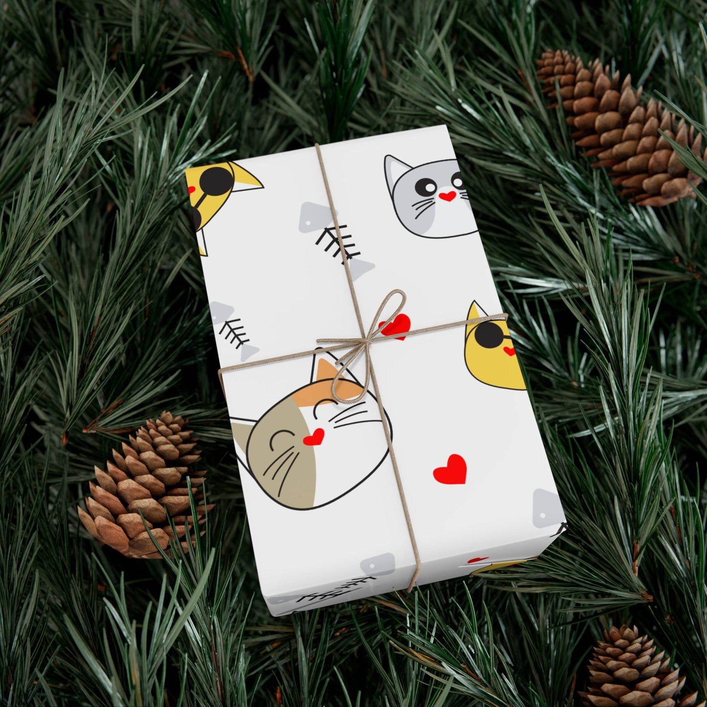 Cute Cat-themed Gift Wrap Paper - Perfect for Pet Lovers & Celebrations - Kim Bock Books LLC