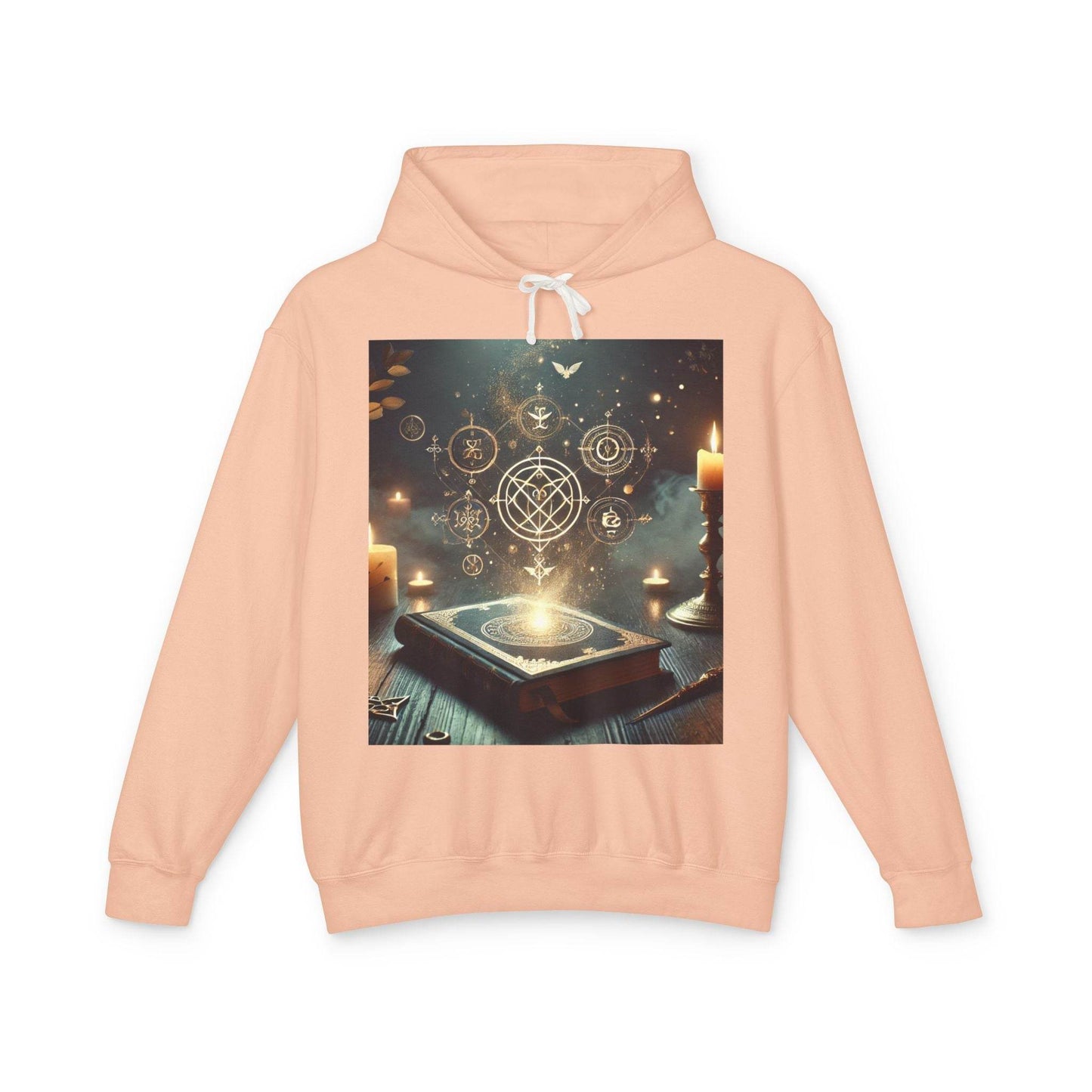 Mystical Magic Unisex Lightweight Hooded Sweatshirt - Kim Bock Books LLC