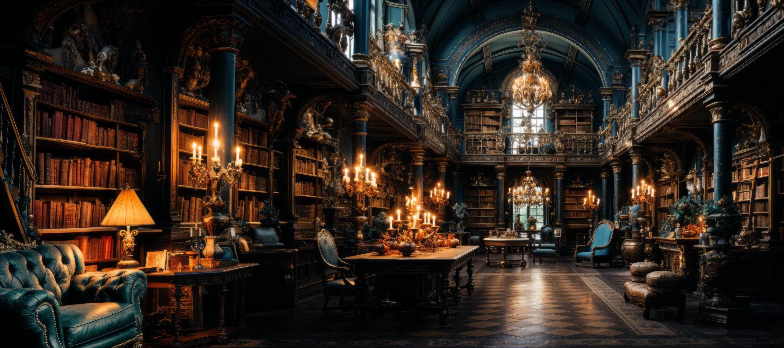 The-Enchanted-Archive-At-Shadow-Grove-University-scaled - Kim Bock Books LLC