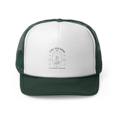 A Well-Read Woman Trucker Cap - Creative Inspiration for Book Lovers - Kim Bock Books LLC