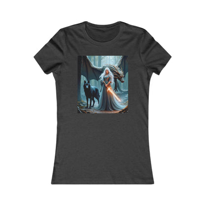 Enchanted Forest Graphic Tee for Women - Fantasy Style - Kim Bock Books LLC