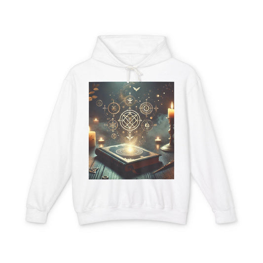 Mystical Magic Unisex Lightweight Hooded Sweatshirt - Kim Bock Books LLC