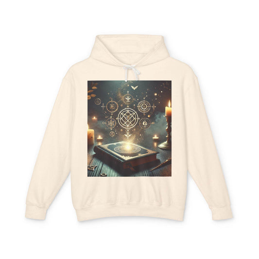 Mystical Magic Unisex Lightweight Hooded Sweatshirt - Kim Bock Books LLC