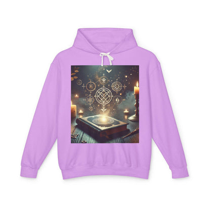 Mystical Magic Unisex Lightweight Hooded Sweatshirt - Kim Bock Books LLC
