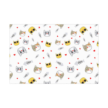 Cute Cat-themed Gift Wrap Paper - Perfect for Pet Lovers & Celebrations - Kim Bock Books LLC
