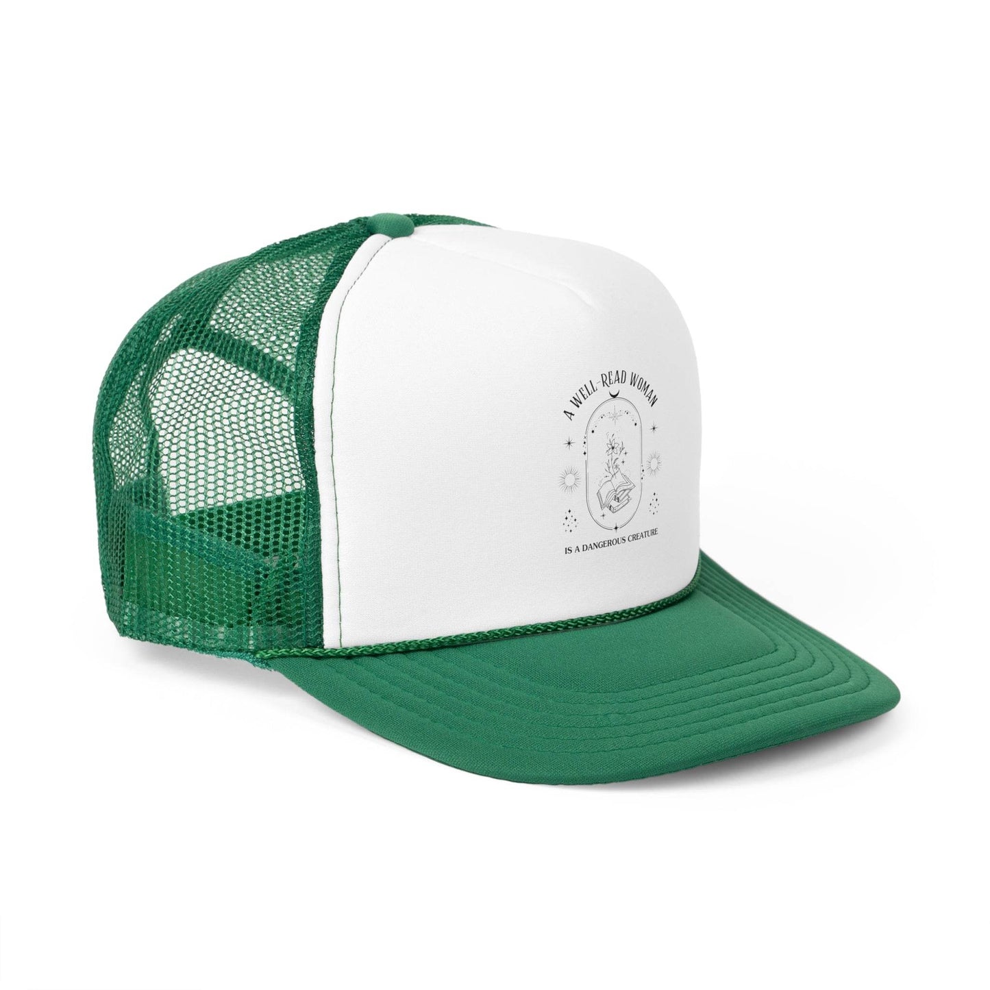 A Well-Read Woman Trucker Cap - Creative Inspiration for Book Lovers - Kim Bock Books LLC