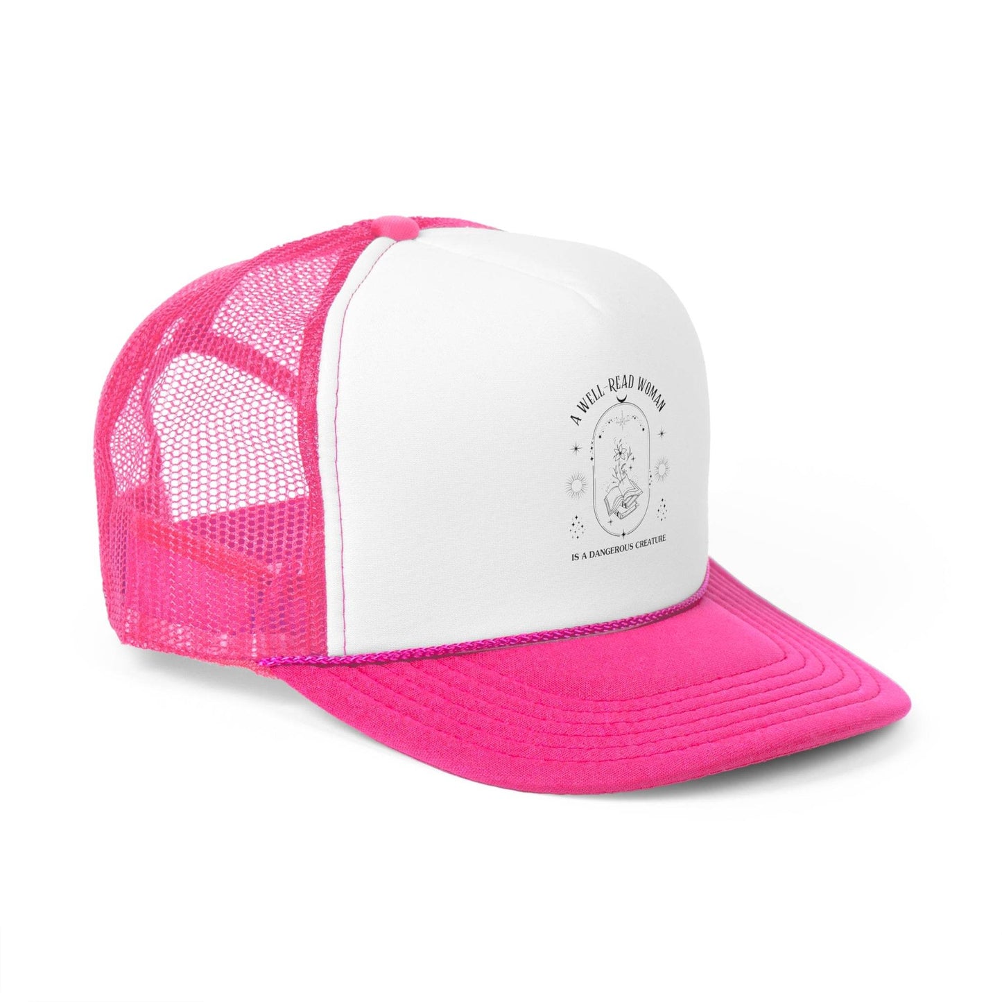 A Well-Read Woman Trucker Cap - Creative Inspiration for Book Lovers - Kim Bock Books LLC