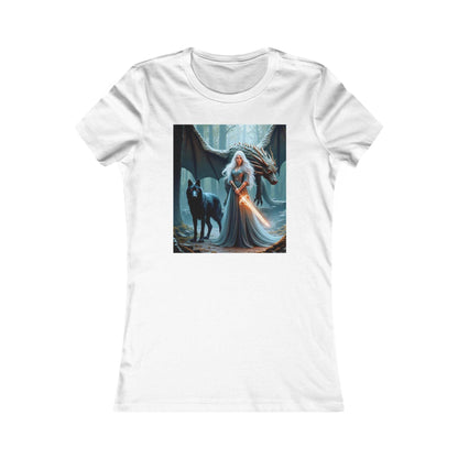 Enchanted Forest Graphic Tee for Women - Fantasy Style - Kim Bock Books LLC