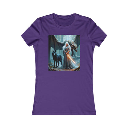 Enchanted Forest Graphic Tee for Women - Fantasy Style - Kim Bock Books LLC