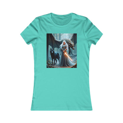Enchanted Forest Graphic Tee for Women - Fantasy Style - Kim Bock Books LLC