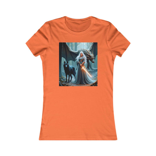 Enchanted Forest Graphic Tee for Women - Fantasy Style - Kim Bock Books LLC