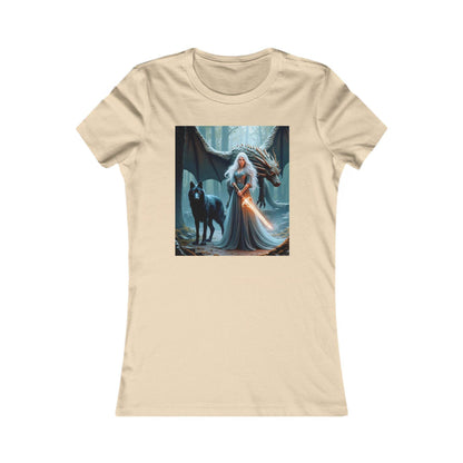 Enchanted Forest Graphic Tee for Women - Fantasy Style - Kim Bock Books LLC