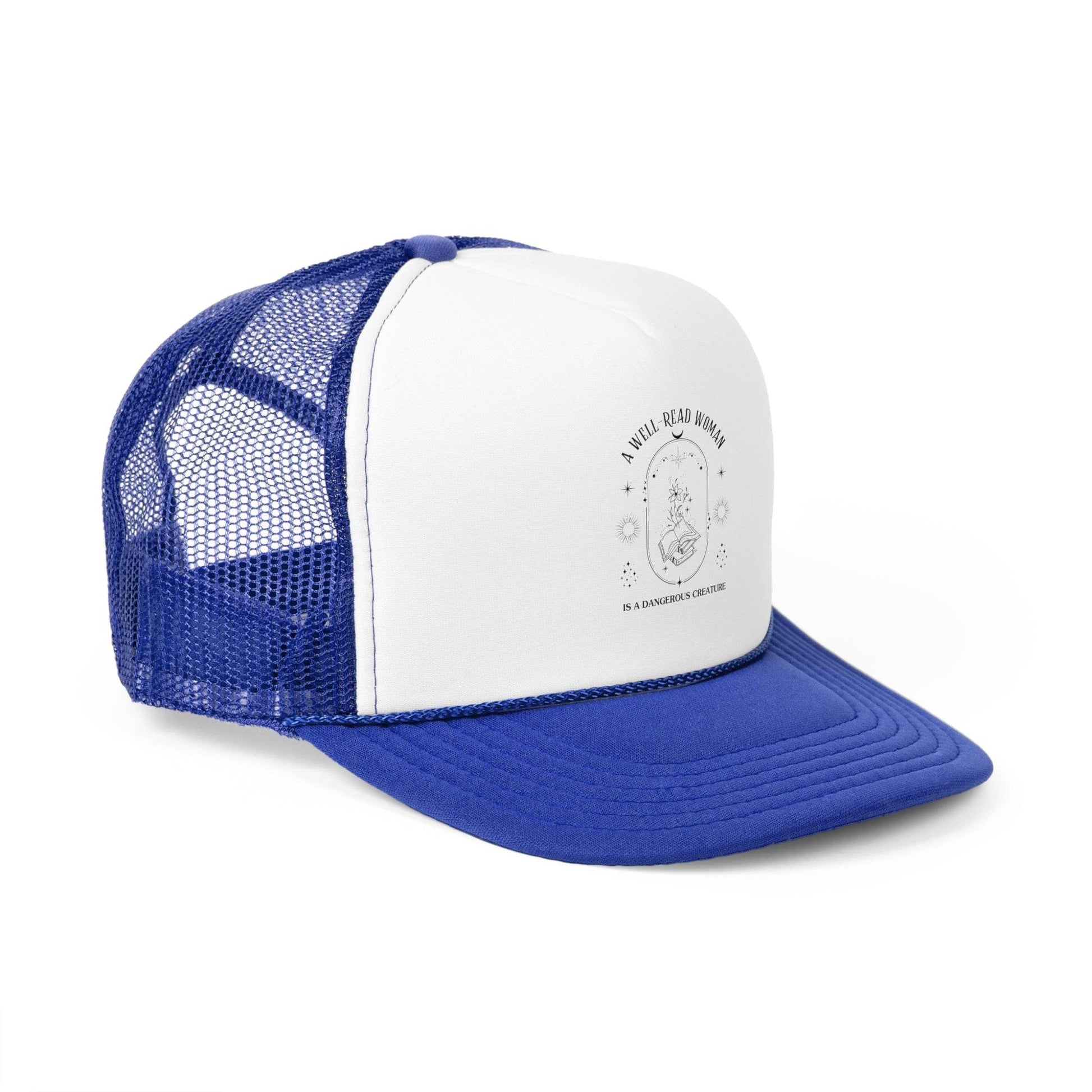 A Well-Read Woman Trucker Cap - Creative Inspiration for Book Lovers - Kim Bock Books LLC