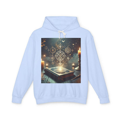 Mystical Magic Unisex Lightweight Hooded Sweatshirt - Kim Bock Books LLC