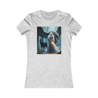 Enchanted Forest Graphic Tee for Women - Fantasy Style - Kim Bock Books LLC