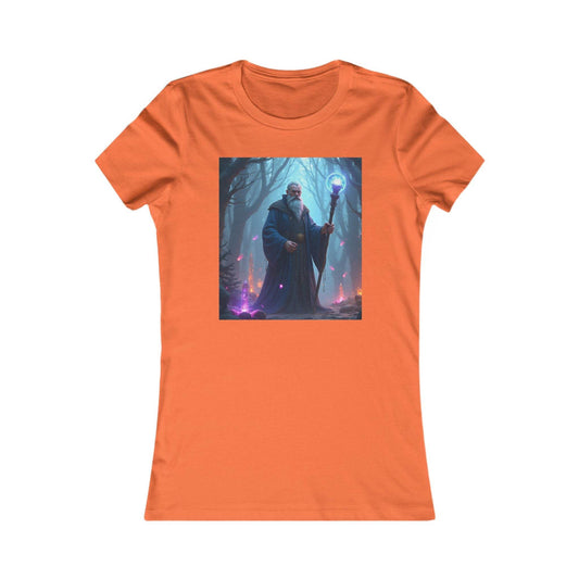 Magical Wizard Women's Favorite Tee - Enchanted Forest Design - Kim Bock Books LLC