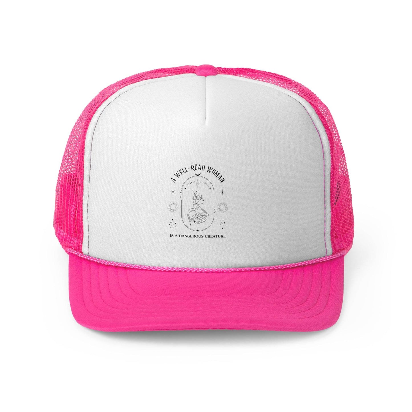 A Well-Read Woman Trucker Cap - Creative Inspiration for Book Lovers - Kim Bock Books LLC