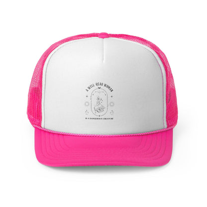 A Well-Read Woman Trucker Cap - Creative Inspiration for Book Lovers - Kim Bock Books LLC